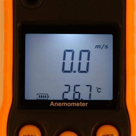 Jauge Anémomètre Vitesse Du Vent Air Pour Testeur Cvc Cfm Vitesse Du