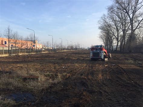 Karczowanie wycinka mulczer wgłębny rekultywacja frezowanie pni