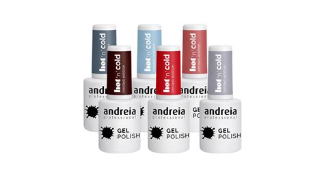 Andreia Verniz Gel Hot And Cold Collection Mini Exhibitor Offer