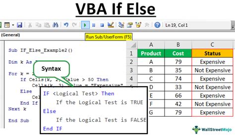 Vba If Else Statement Overview Examples How To Use Hot Sex Picture