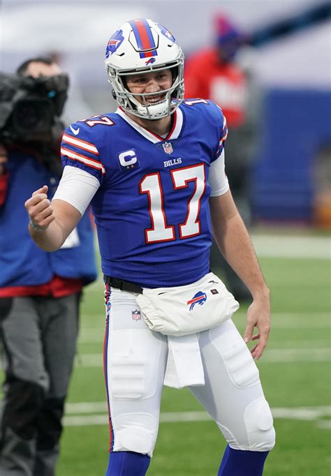 Buffalo Bills quarterback Josh Allen - Florene Wiggins