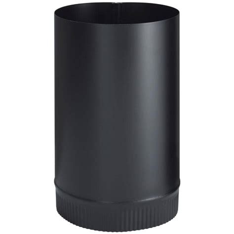 Imperial Manufacturing 7 Diameterx12l 24 Gauge Black Stove Pipe Home Hardware