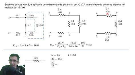 Associação Mista de Resistores Exercício resolvido YouTube