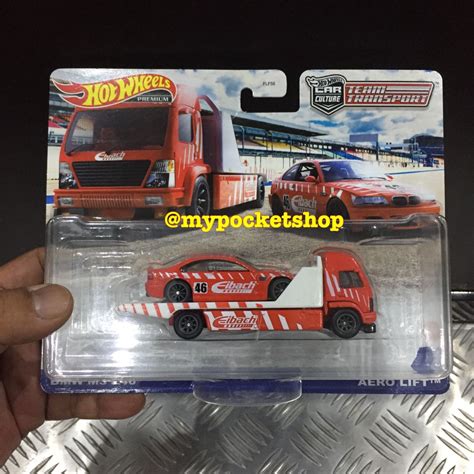 Hot Wheels BMW M E AERO LIFT HAULER Hotwheels Team Transport Hobbies Toys Toys