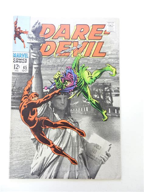 Daredevil 45 1968 VG Condition Bottom Staple Detached From Cover