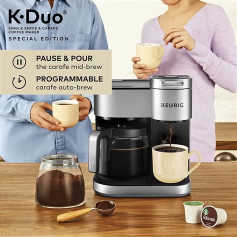 Reviews Keurig K Duo Special Edition Coffee Maker Single Serve And 12 Cup Drip Coffee Brewer