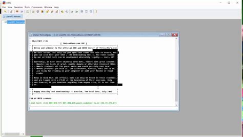 Scaricare Con Mirc Xdcc