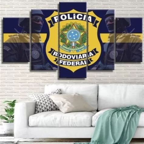 Quadro Decorativo Prf Policia Mdf Pe As Alta Resolu O Parcelamento