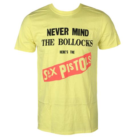 Heren T Shirt Sex Pistols Let Nooit Op De Bollocks Origin Al Album