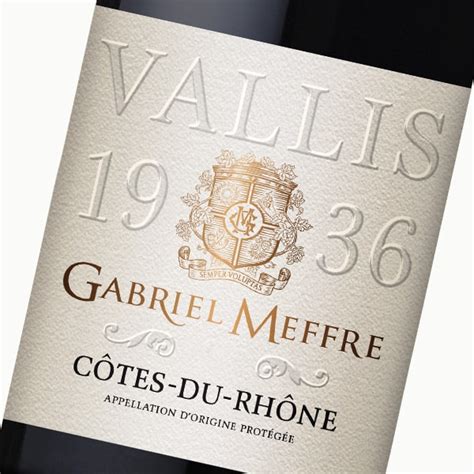 C Tes Du Rh Ne Vallis Red Gabriel Meffre Collection