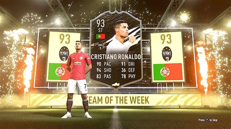 I PACKED THE NEW TOTW CRISTIANO RONALDO FIFA 21 Ultimate Team Road