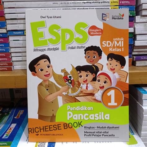 Jual Buku Esps Pendidikan Pancasila Sd Kelas 1 Kurikulum Merdeka Erlangga Jakarta Pusat