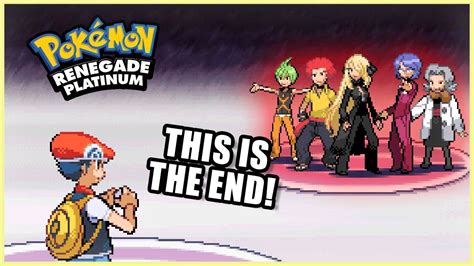 Renegade Platinum Hardcore Nuzlocke Finale Vs Elite Four Champion