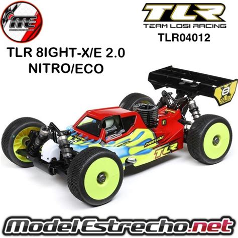 Tlr Ight X E Combo Nitro Electric Tt Wd Race Buggy Kit