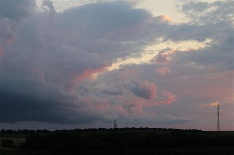 Premium Photo | A cloudy sky with trees