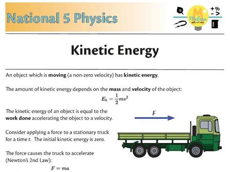 Kinetic Energy Teaching Resources