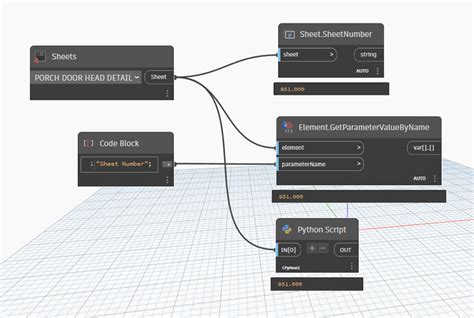 Sheet Number Parameter Returning A Float Revit Dynamo