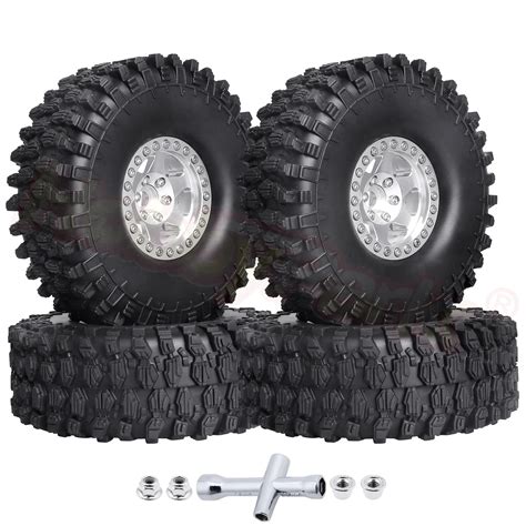 Ruedas Con Abalorios Hexagonales De 12mm Para 1 9 RC Crawler 2WD 4WD