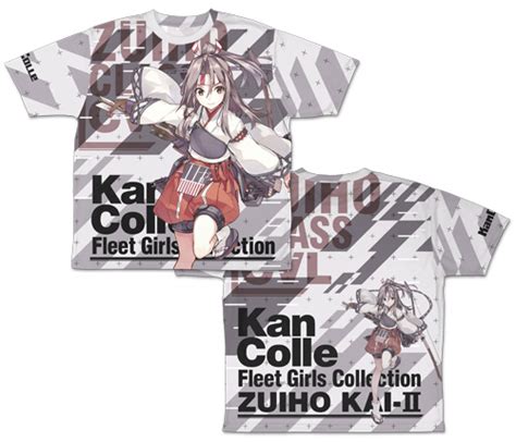 瑞鳳改二 両面フルグラフィックtシャツ 艦隊これくしょん 艦これ 二次元キャラクターグッズ製作販売の二次元コスパ