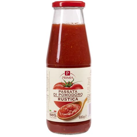 Passata Pomodoro Rustica Primia 680 G Tigros