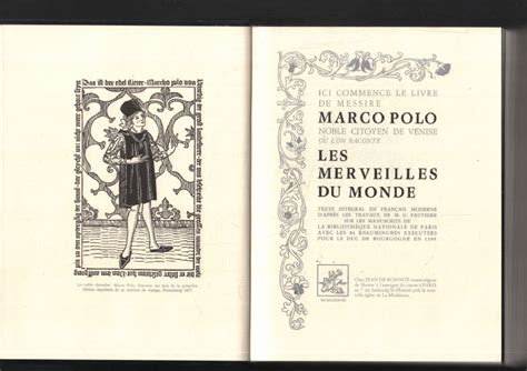 Marco Polo Noble Citoyen De Venise O L On Raconte Les Merveilles Du