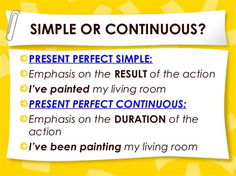 Present Perfect Continuous Examples