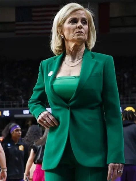 Lsu Game Kim Mulkey Coach Green Suit Jacket Hub