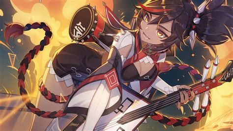 Build Xinyan Genshin Impact Rocker Dengan Semangat Berapi Api Guidegg