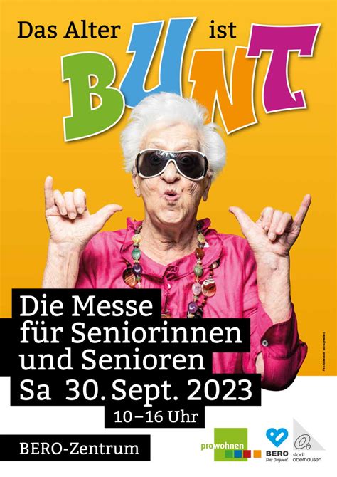 Seniorinnen Und Seniorenmesse Das Alter Ist Bunt