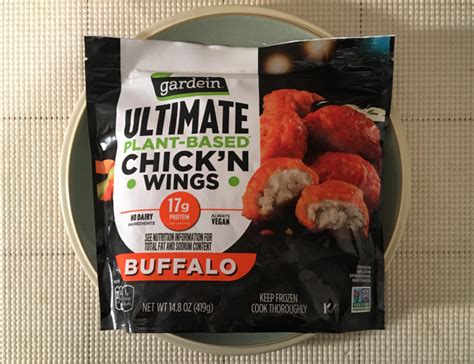 Gardein Ultimate Plant Based Buffalo Chickn Wings Review Freezer