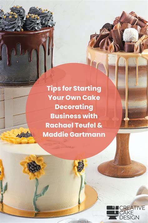 Three Cakes With Chocolate Icing And Sunflowers On Them One Is Decorated