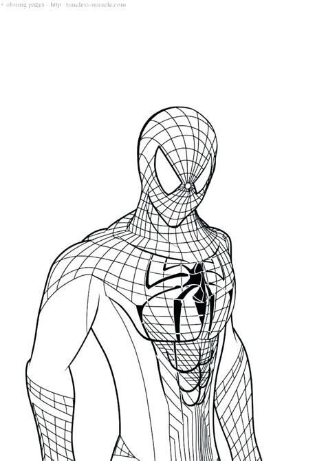 The Amazing Spider Man 2 Coloring Pages At Free