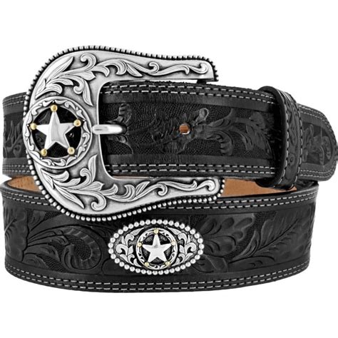 Tony Lama Mens 5 Star Ranch Belt