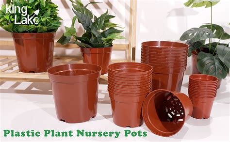 KINGLAKE 12 Pièces 7 5CM Petit Pots de Fleur pour Semis Pot Plante