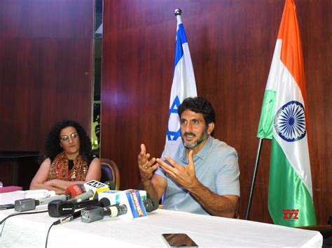 New Delhi: Fauda fame Israeli actor Tsahi Halevi addresses media #Gallery - Social News XYZ