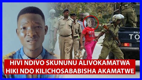 Skununu Alivoyakanyaga Kwa Jeshi La Polisi Akamatiwa Tabata Segerea