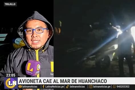 Tragedia En Trujillo Avioneta Con Tres Tripulantes Cae Al Mar De Huanchaco