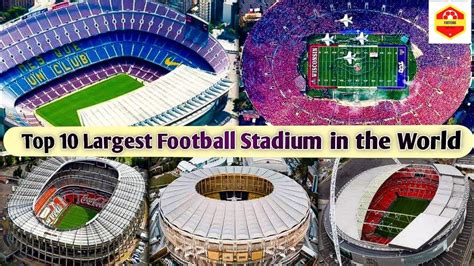 Top 10 Largest Football Stadium In The World 2021 YouTube