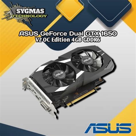 Jual Vga Asus Dual Geforce Gtx 1650 V2 Oc Edition 4gb Gddr6 Shopee Indonesia