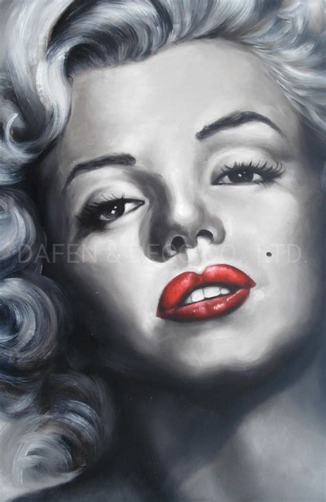 Realistic Oil Painting For Home Decoration Marilyn Monroe China Oil