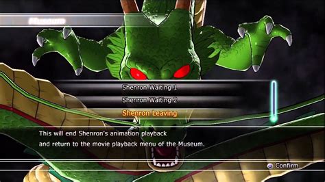 Dragon Ball Raging Blast 2 Shenron And Porunga Youtube