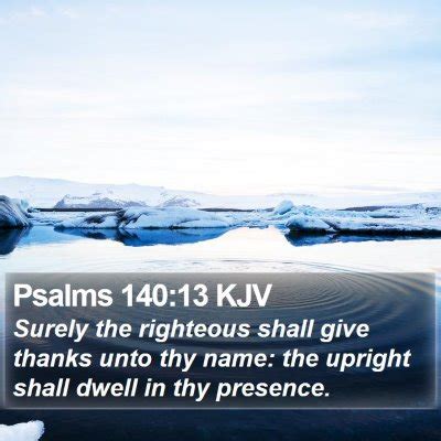 Psalms 140 Scripture Images - Psalms Chapter 140 KJV Bible Verse Pictures