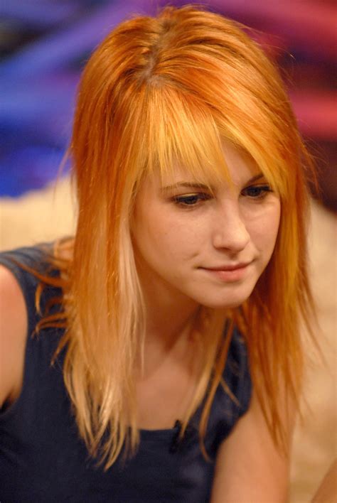 Hayley Williams Paramore Redhead Women Green Eyes People Hd Wallpaper