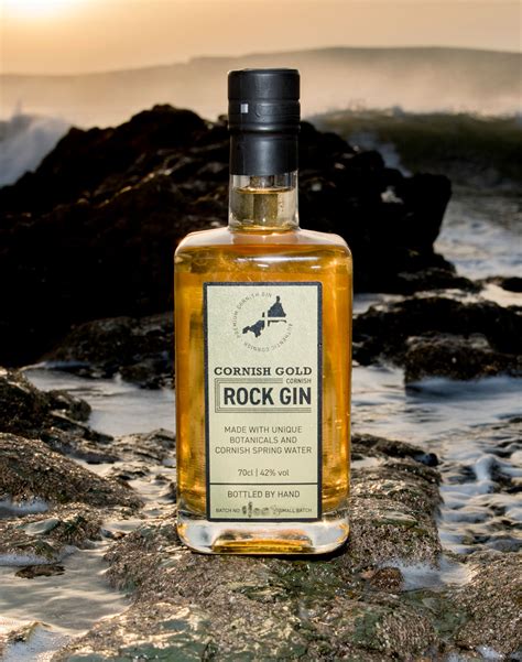 Cornish Gold Rock Gin 70cl Cornish Rock Gin