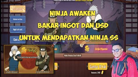 Ninja Awaken Bakar Ingot Dan Usd Untuk Mendapatkan Ninja SS Terbaik