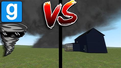 Garry S Mod Tornadoes Vs Business Cat S Gmod House Part Youtube