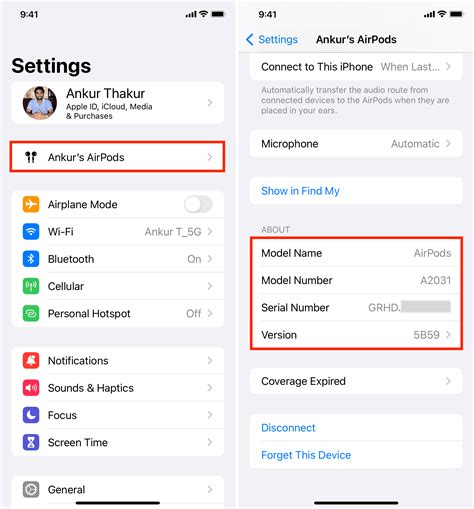 How To Find The Model And Serial Numbers Of Your Airpods