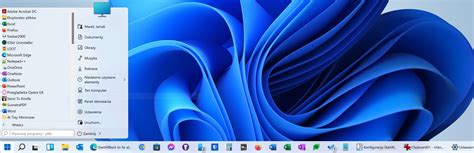 Windows 11 Jak zmienić pasek zadań i przywrócić klasyczne menu start
