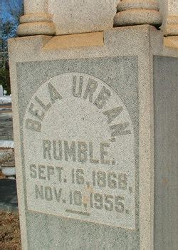 Bela Urban Rumble M Morial Find A Grave