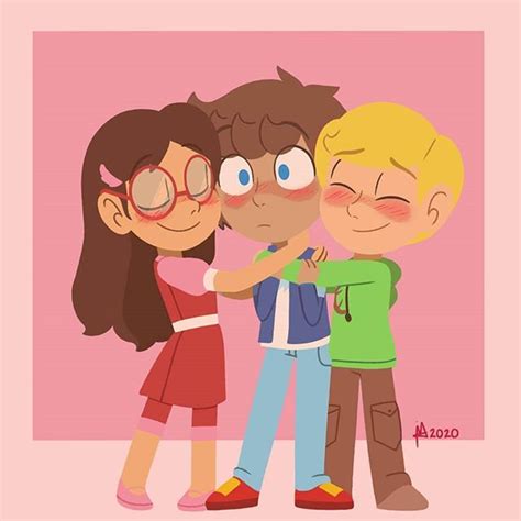 Amaya And Greg Hugging Connor By Jayfieldion On Deviantart